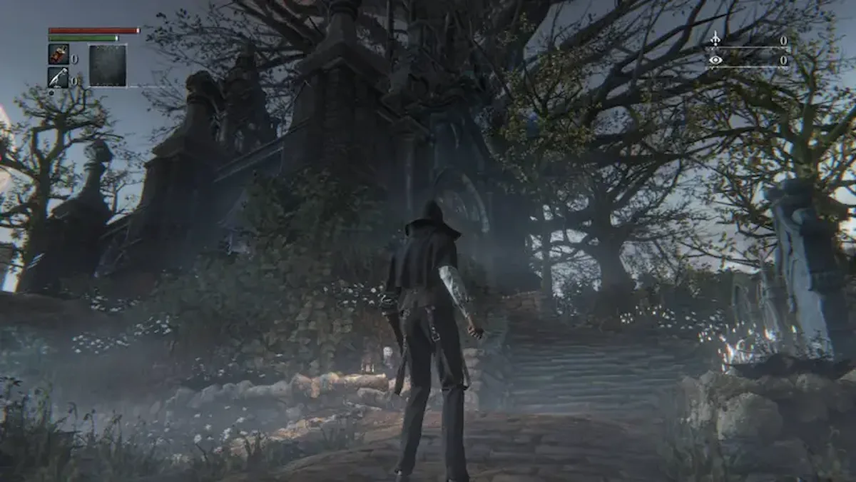 Bloodborne en Linux — Screenshot-of-bloodborne-hunter