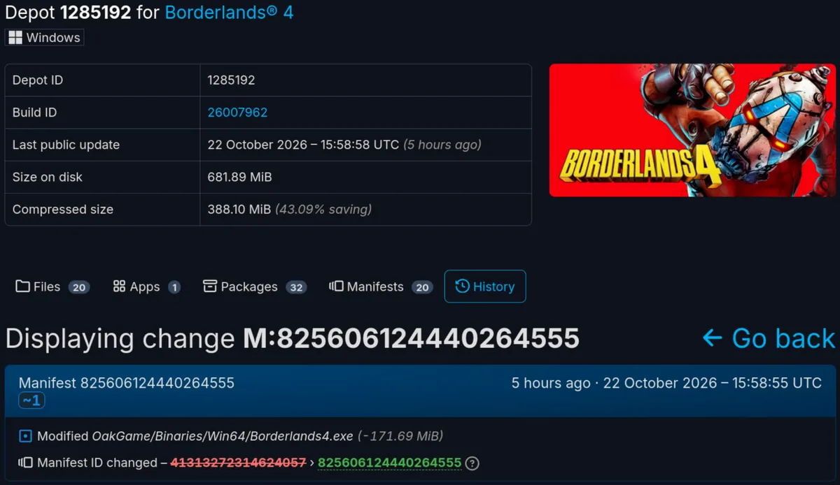Borderlands 4 sin Denuvo tras la retirada silenciosa de la protección anticopia en el juego