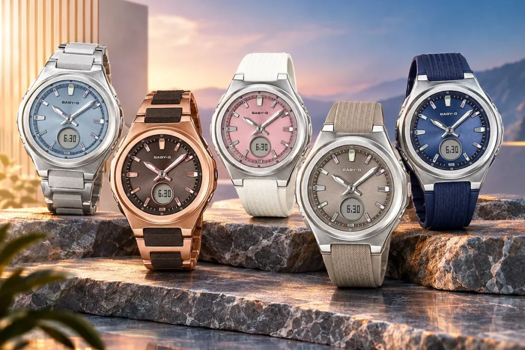 Casio Baby-G BGA-3000 — Casio lanza cinco Baby-G BGA-3000 con Tough Solar y Multiband 6