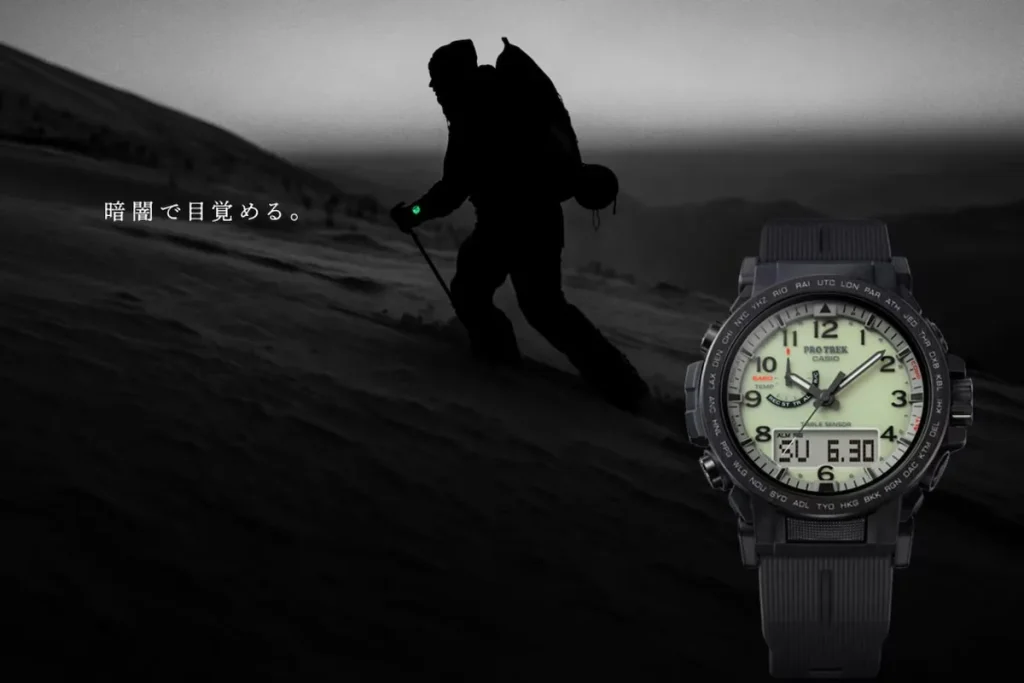 Casio ilumina la esfera del Pro Trek 55 y mantiene sus 55 gramos Casio Pro Trek 55 — Casio ilumina la esfera del Pro Trek 55 y mantiene sus 55 gramos