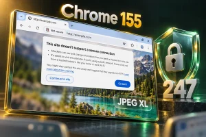 Chrome abre imágenes JPEG XL de forma nativa y corrige 247 vulnerabilidades, 4 críticas Chrome 155 — Chrome abre imágenes JPEG XL de forma nativa y corrige 247 vulnerabilidades, 4 críticas