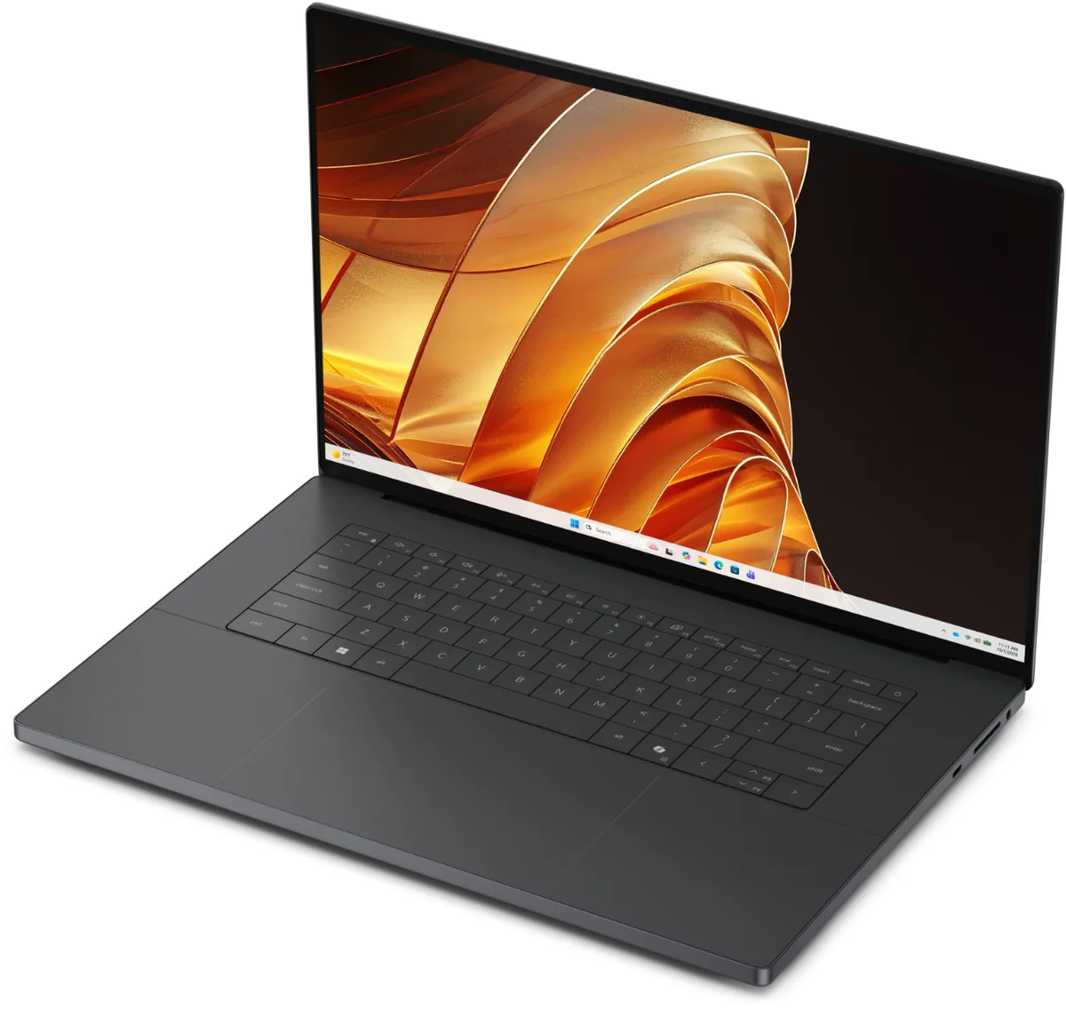 Portátil Creator Edition de Dell con pantalla OLED, vista general del equipo