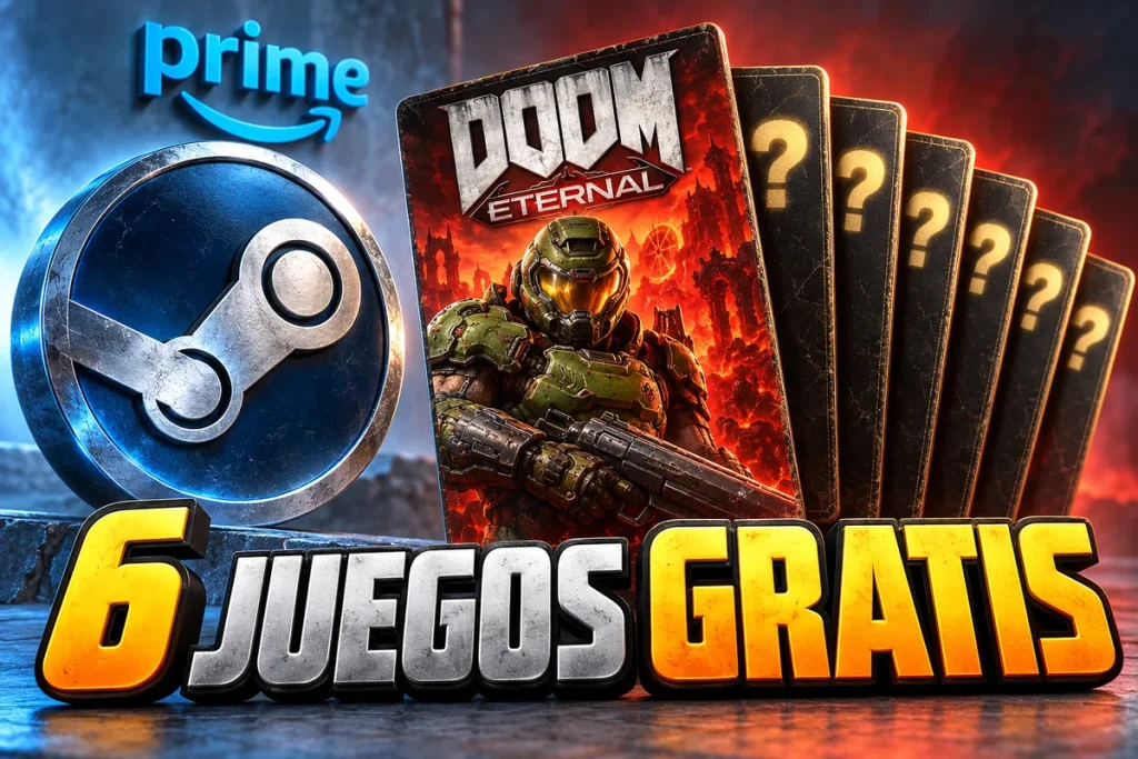 Cuatro juegos de Bethesda, gratis en Steam, y otros dos con Prime DOOM Eternal gratis — Cuatro juegos de Bethesda, gratis en Steam, y otros dos con Prime