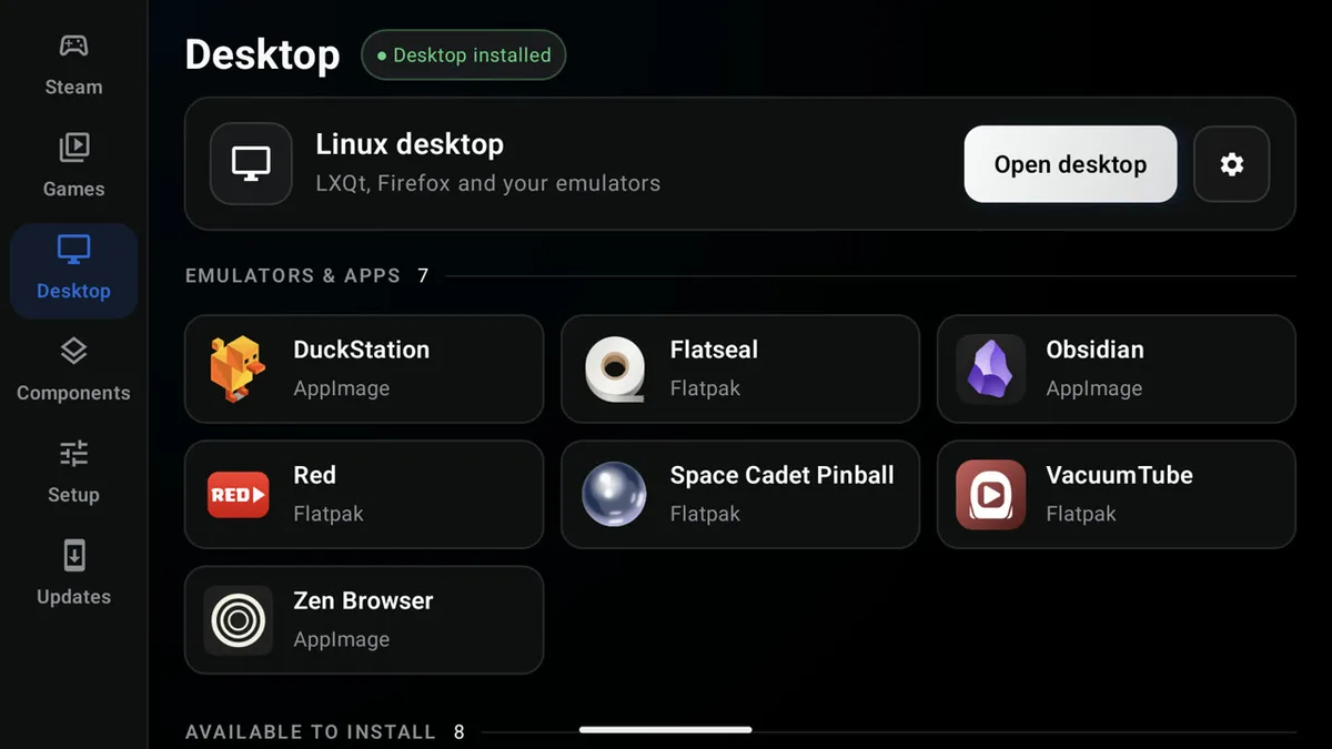DroidDeck emulador Steam Android — DroidDeck 0.3.0 brings Steam Deck controls and LSFG frame generation to Android