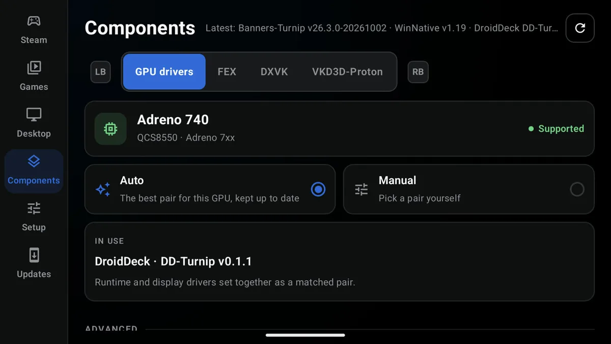 DroidDeck 0.3.0 brings Steam Deck controls and LSFG frame generation to Android
