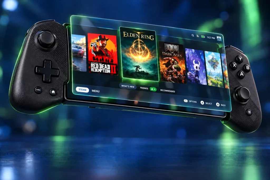 DroidDeck para Android — Tu biblioteca de Steam, instalada en el móvil: DroidDeck corre juegos de Windows sin streaming