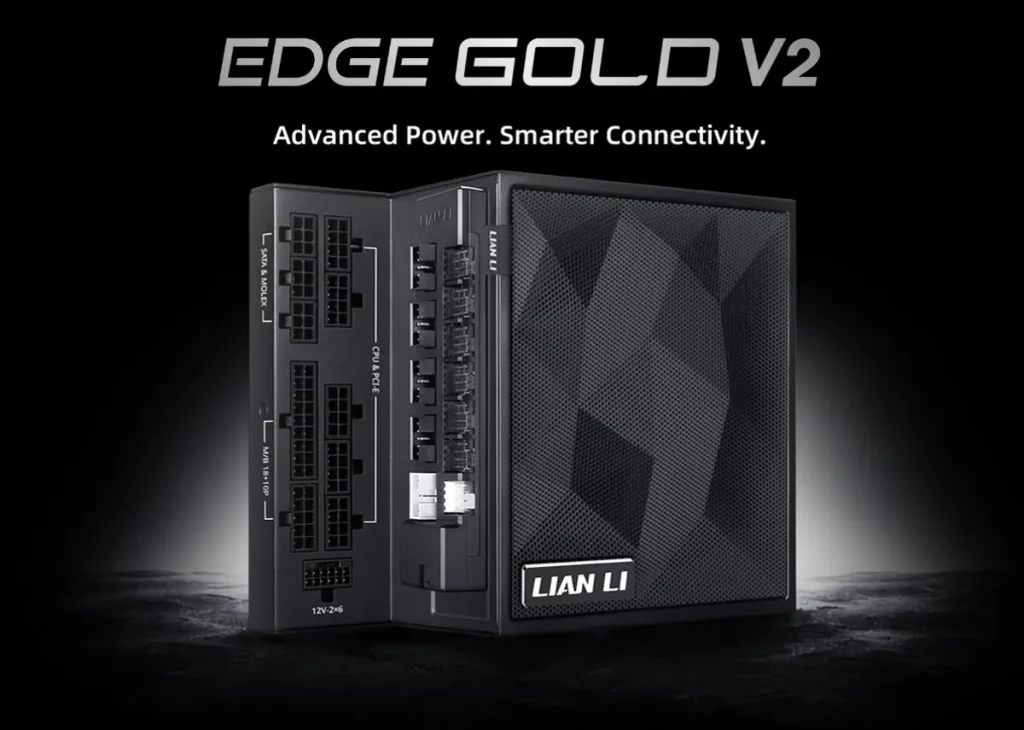 Lian Li lanza las Edge Platinum V2 junto al Edge Hub ADV