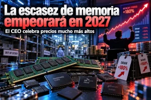Micron avisa de que la escasez de memoria RAM empeorará en 2027 y los precios seguirán subiendo escasez memoria ram — La escasez de memoria RAM empeorará en 2027 y encarecerá todo