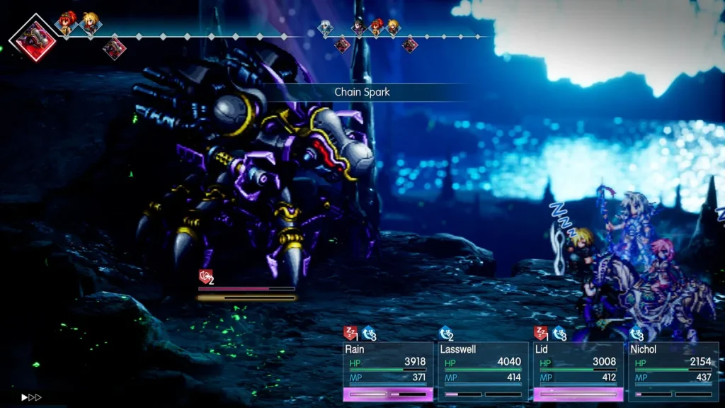Captura de Final Fantasy Resonance que muestra el regreso a las raíces de la serie
