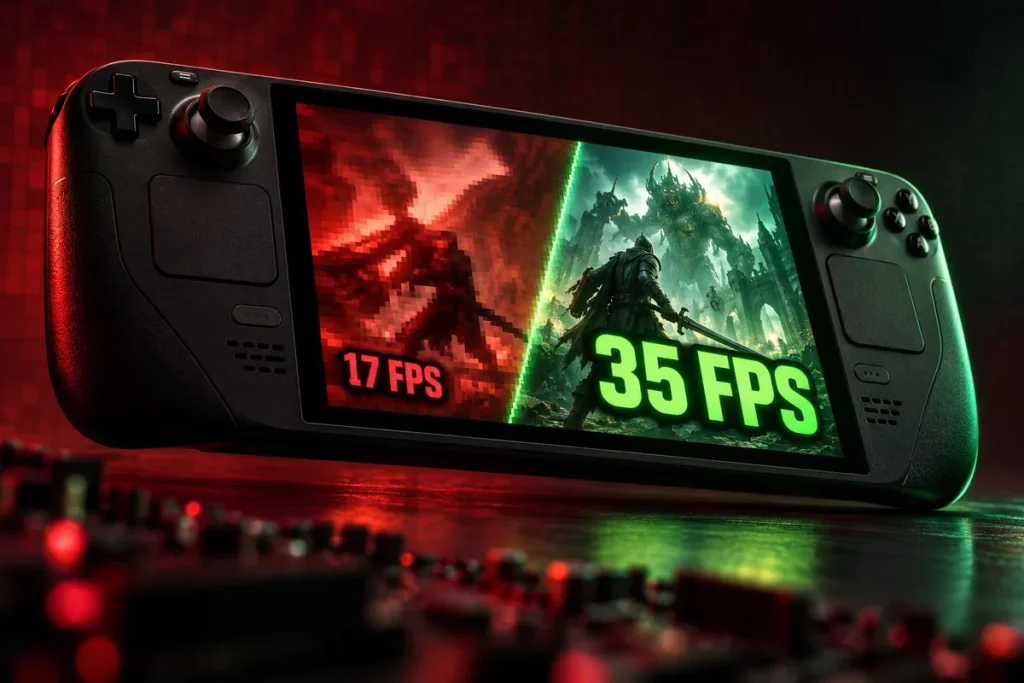 Hitman alcanza 35 FPS a 4K en la BC-250 con el mod HelixSR, frente a los 17 del FSR 4 FSR 4 en portátiles AMD — Hitman alcanza 35 FPS a 4K en la BC-250 con el mod HelixSR, frente a los 17 del FSR 4