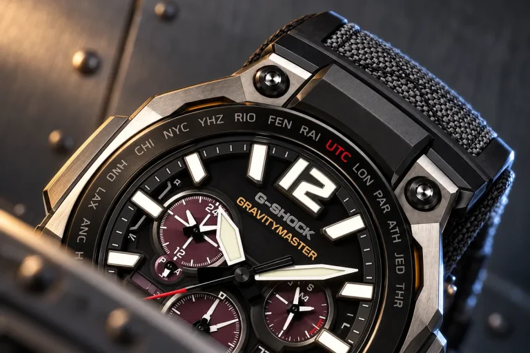 Casio prepara un nuevo G-Shock Gravitymaster de piloto con correa de tela para diciembre