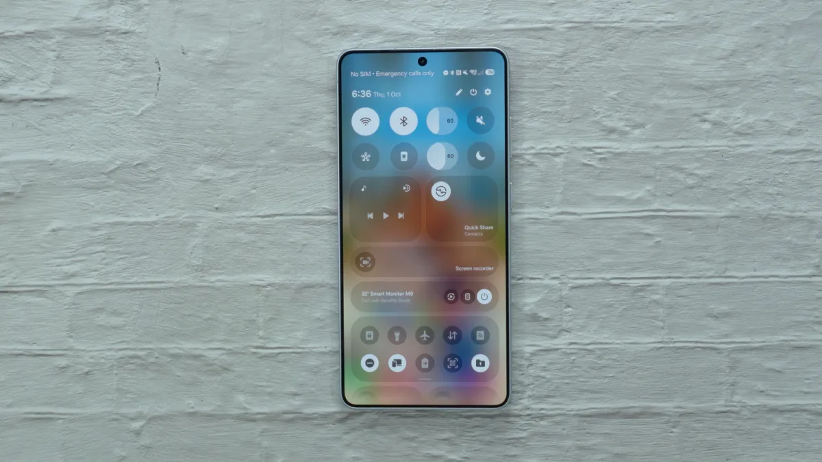 One UI 9 Quick Panel