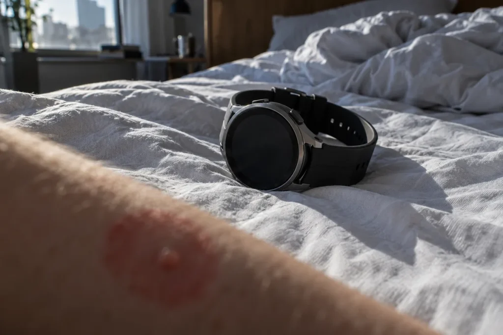 Un Galaxy Watch 5 Pro se vacía en una noche y deja una ampolla en la muñeca de su dueño Un Galaxy Watch 5 Pro se vacía en una noche y deja una ampolla en la muñeca de su dueño