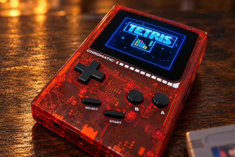 Pantalla IPS retroiluminada y 176 g: así rejuvenece la Chromatic Transparent a los cartuchos de Game Boy Game Boy ModRetro Chromatic — Pantalla IPS retroiluminada y 176 g: así rejuvenece la Chromatic Transparent a los cartuchos de Game Boy