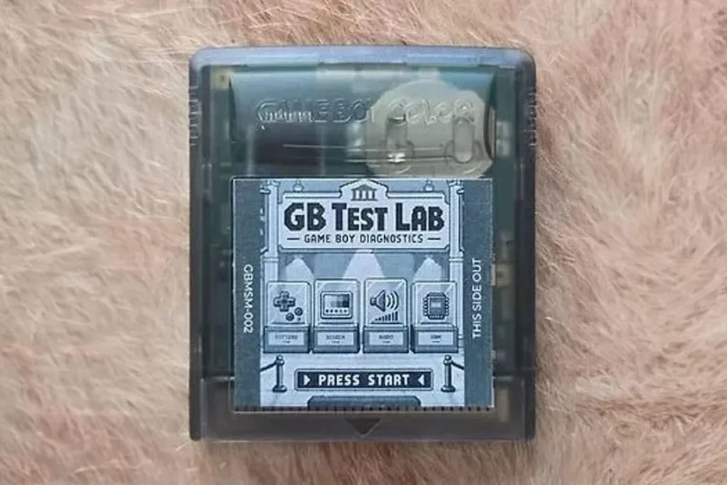 Game Boy pasa un chequeo médico con el cartucho GB Test Lab Game Boy pasa un chequeo médico con el cartucho GB Test Lab