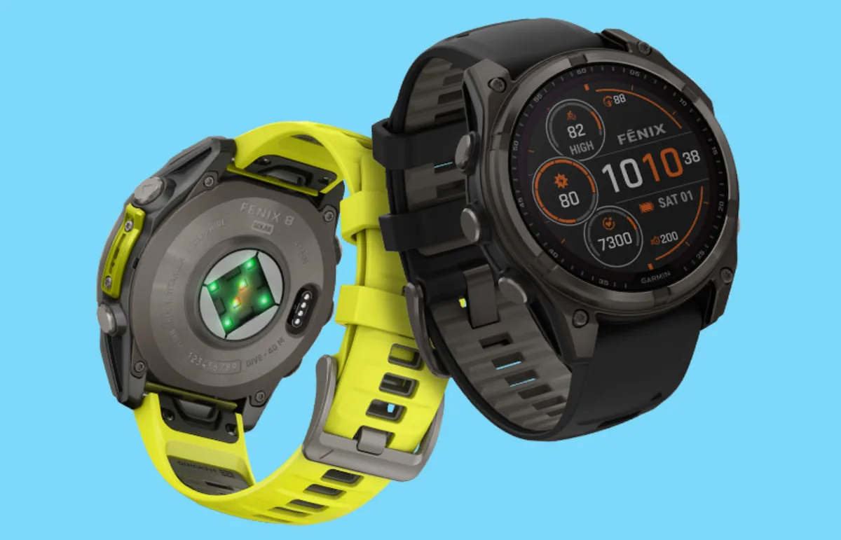 Reloj Garmin Fenix 8, uno de los modelos que recibe la beta versión 24.12