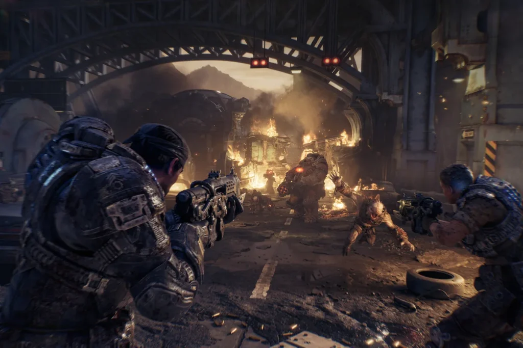 Gears of War: E-Day se juega en realidad virtual gracias a un mod de la comunidad en PC Gears of War: E-Day se juega en realidad virtual gracias a un mod de la comunidad en PC