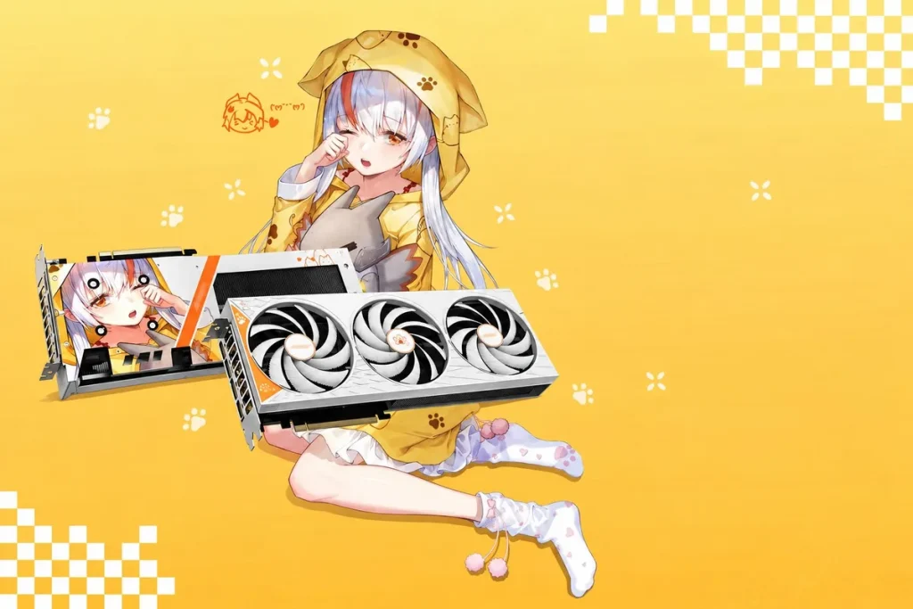 GIGABYTE viste de anime la AORUS RTX 5060 ARI y la sube a 2722 MHz GIGABYTE RTX 5060 anime — GIGABYTE viste de anime la AORUS RTX 5060 ARI y la sube a 2722 MHz