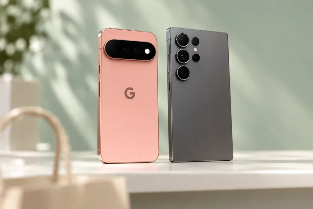 La nueva pestaña «Shop devices» de Google vende Pixel y Samsung Galaxy lado a lado Google Store Samsung Galaxy — La nueva pestaña «Shop devices» de Google vende Pixel y Samsung Galaxy lado a lado