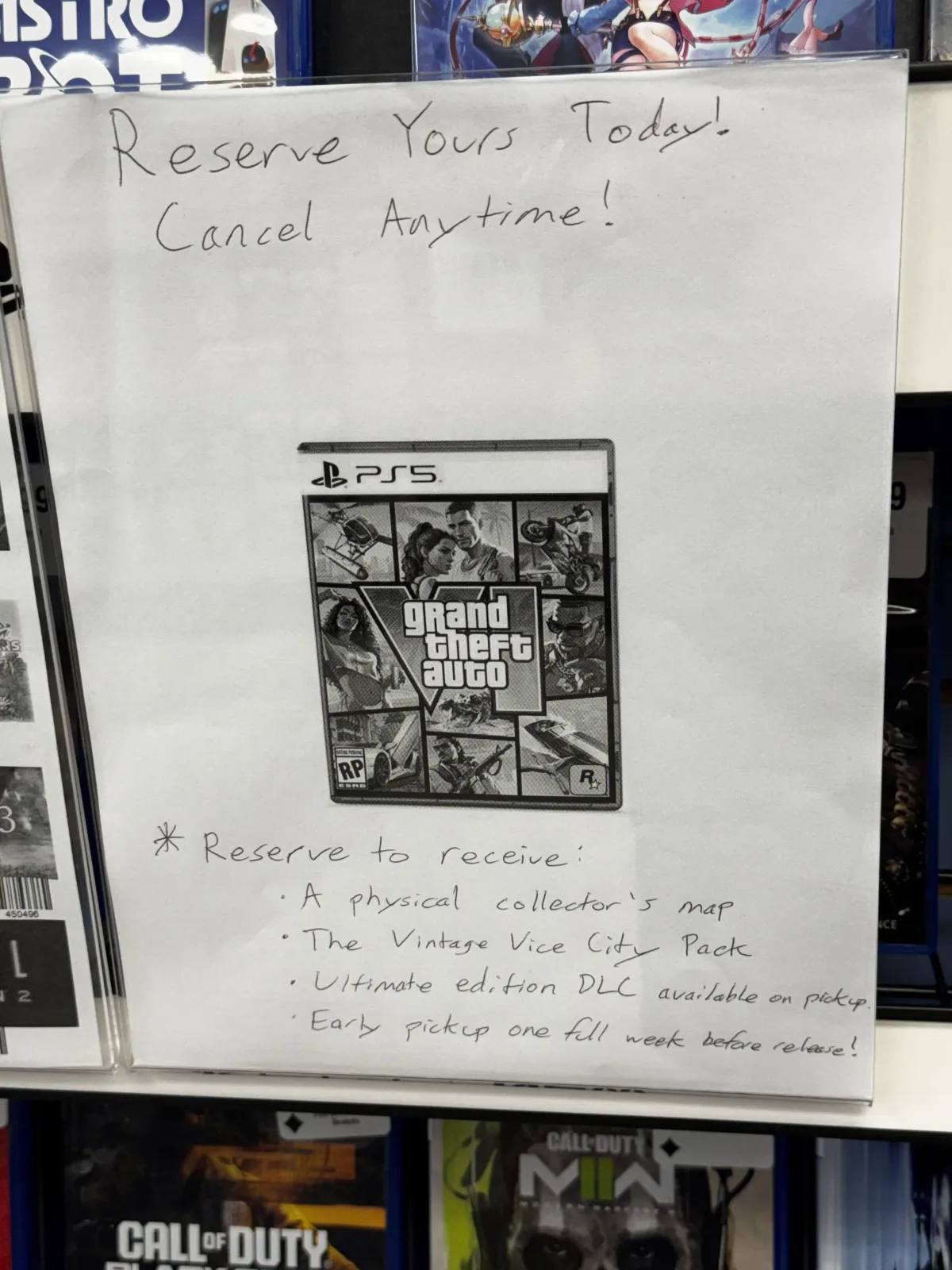 gta 6 map — Listado de GameStop de la edición física de GTA 6 con el mapa de coleccionista