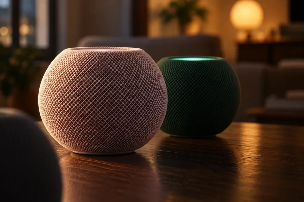 Seis años después del original, el nuevo HomePod mini podría salir en rosa y verde