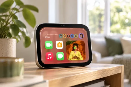 El HomeView de Apple identifica hasta 6 usuarios con cámara y voz, sin usar Face ID homeview center — El HomeView de Apple identifica hasta 6 usuarios con cámara y voz, sin usar Face ID
