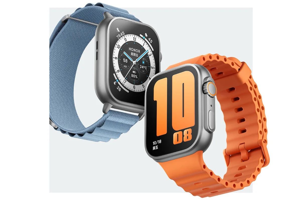 Nuevo Honor Watch Fit 6 con una caja, colores y correas inspirados en el Apple Watch Ultra 4