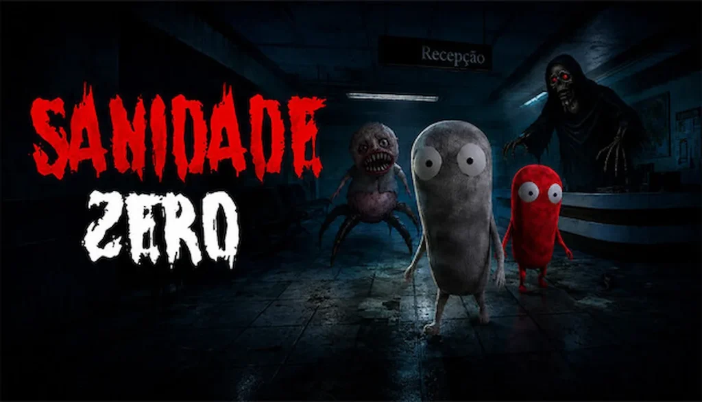Sanidade Zero, juego de terror gratis en Steam, con criaturas acechando en un hospital abandonado, junto a Immortal Chess