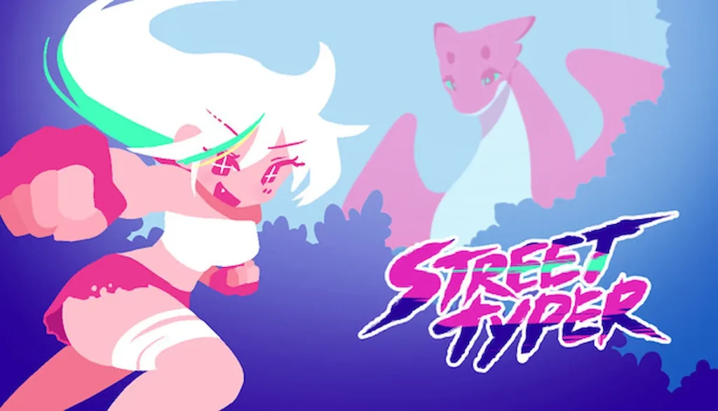 StreetTyper con joven protagonista y estética colorida de acción