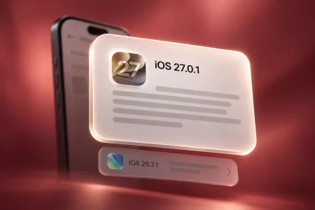 Los iPhone con iOS 26 ya no ven iOS 26.7.1 como actualización principal iOS 27.0.1 — Los iPhone con iOS 26 ya no ven iOS 26.7.1 como actualización principal