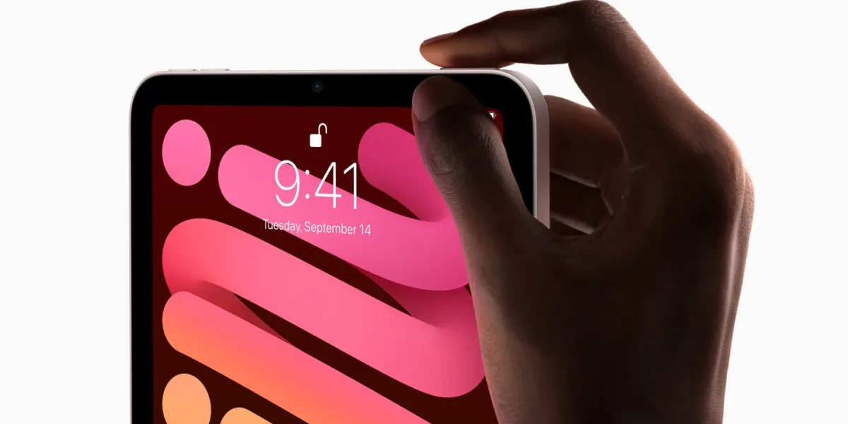 Posible diseño del iPad mini 8 con pantalla OLED, chip A20 Pro y resistencia al agua