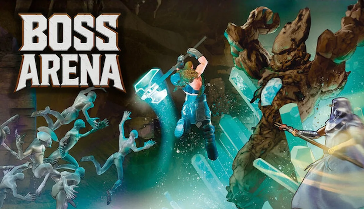 Escenario de BOSS ARENA: The Goldilock One Trials, uno de los juegos gratis de Steam este domingo