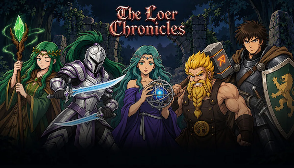 Escena del juego de rol The Loer Chronicles