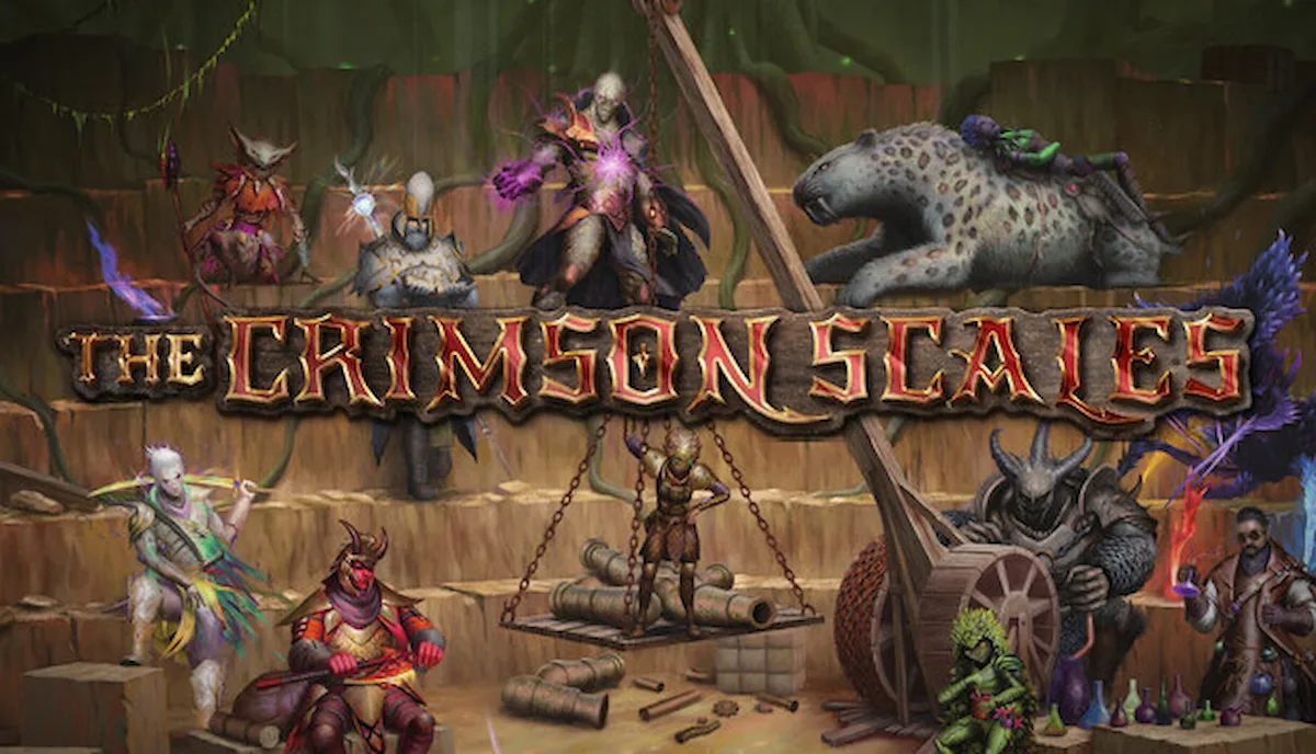 Imagen promocional del juego The Crimson Scales para PC