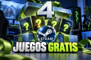 juegos gratis Steam lunes — Steam arranca la semana con 4 juegos gratis sin fecha límite