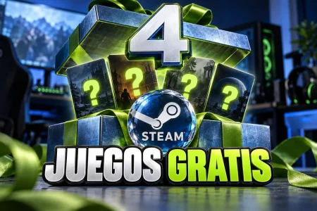 Steam arranca la semana con 4 juegos gratis sin fecha límite juegos gratis Steam lunes — Steam arranca la semana con 4 juegos gratis sin fecha límite