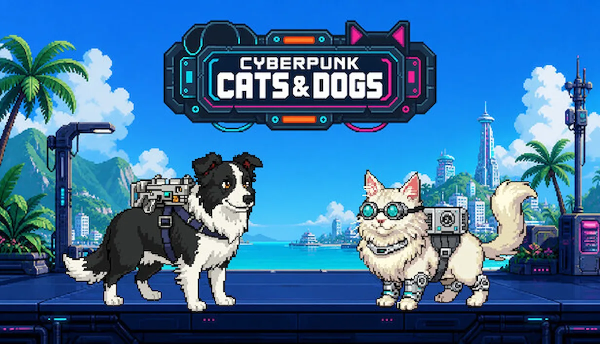 juegos gratis Steam martes — Cyberpunk Cats & Dogs