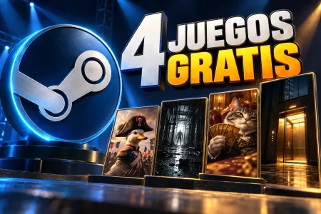 juegos gratis Steam miércoles — Steam llega a mitad de semana con 4 juegos gratis para PC