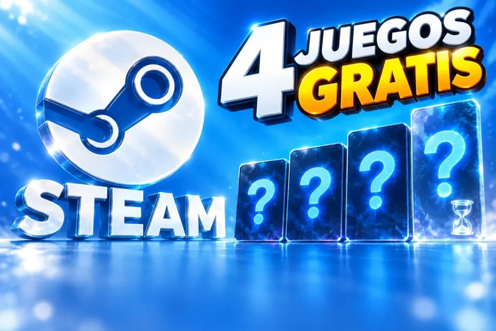 Steam abre el fin de semana con 4 juegos gratis, uno aún sin estrenar juegos gratis Steam sábado — Steam abre el fin de semana con 4 juegos gratis, uno aún sin estrenar