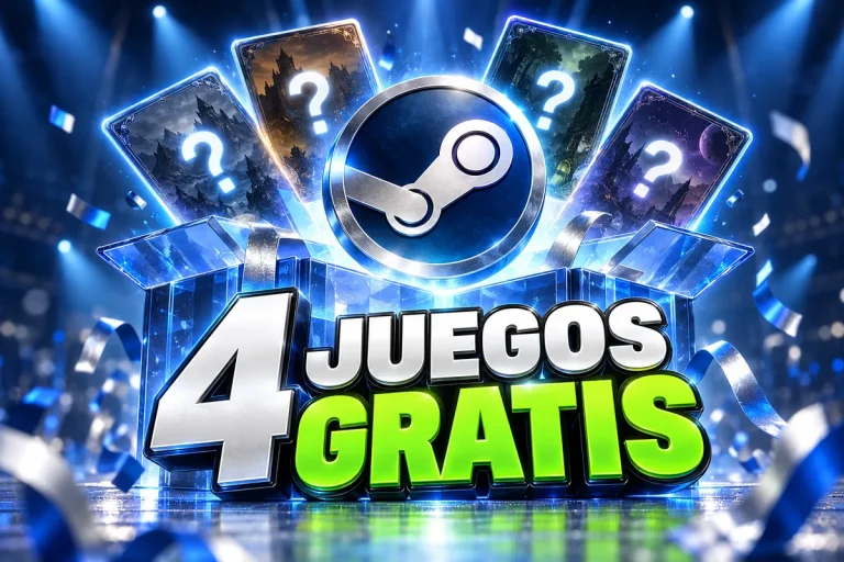Steam suma 4 juegos gratis de acción, disparos y estrategia Steam suma 4 juegos gratis de acción, disparos y estrategia