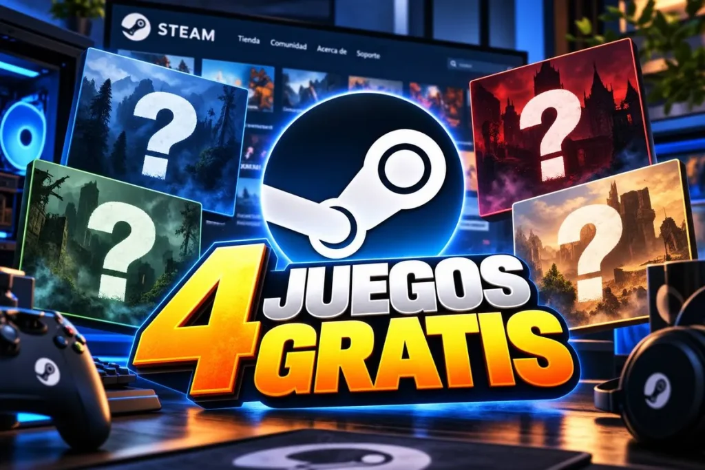 Steam suma cuatro juegos gratuitos para cerrar la semana juegos gratis Steam — Steam suma cuatro juegos gratuitos para cerrar la semana