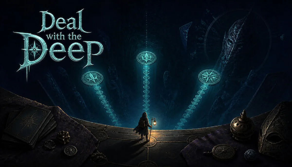 Escena del juego Deal with the deep, uno de los juegos gratis de Steam