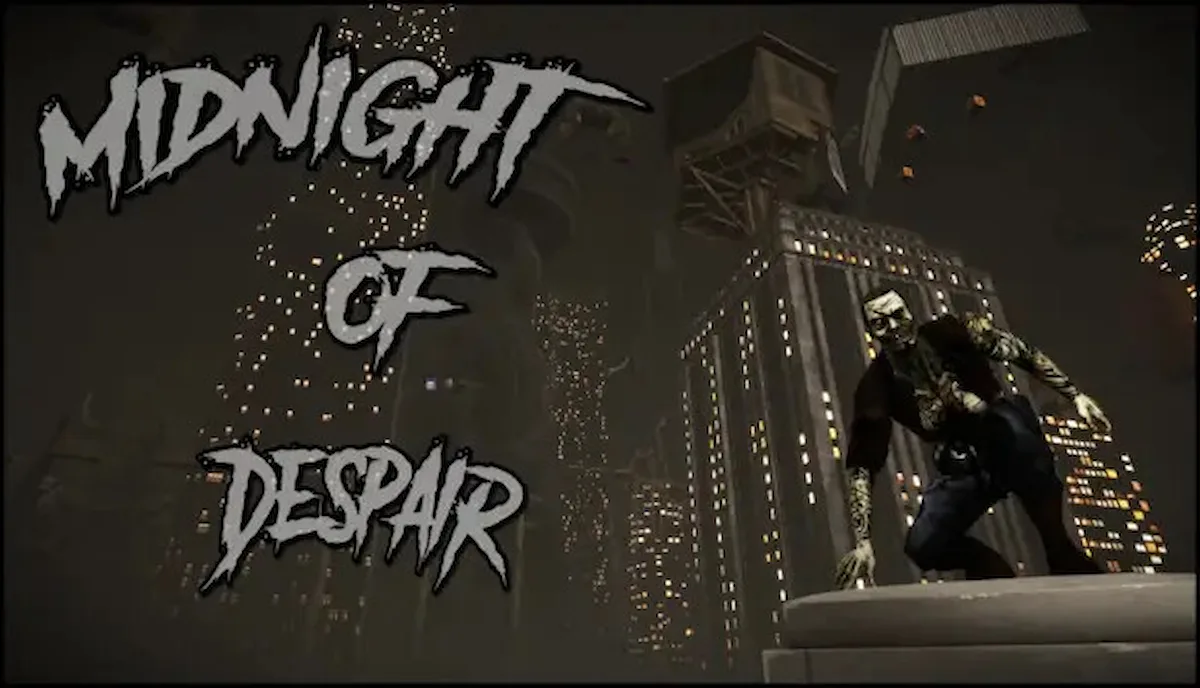Escena del juego Midnight of Despair, ahora gratuito en Steam