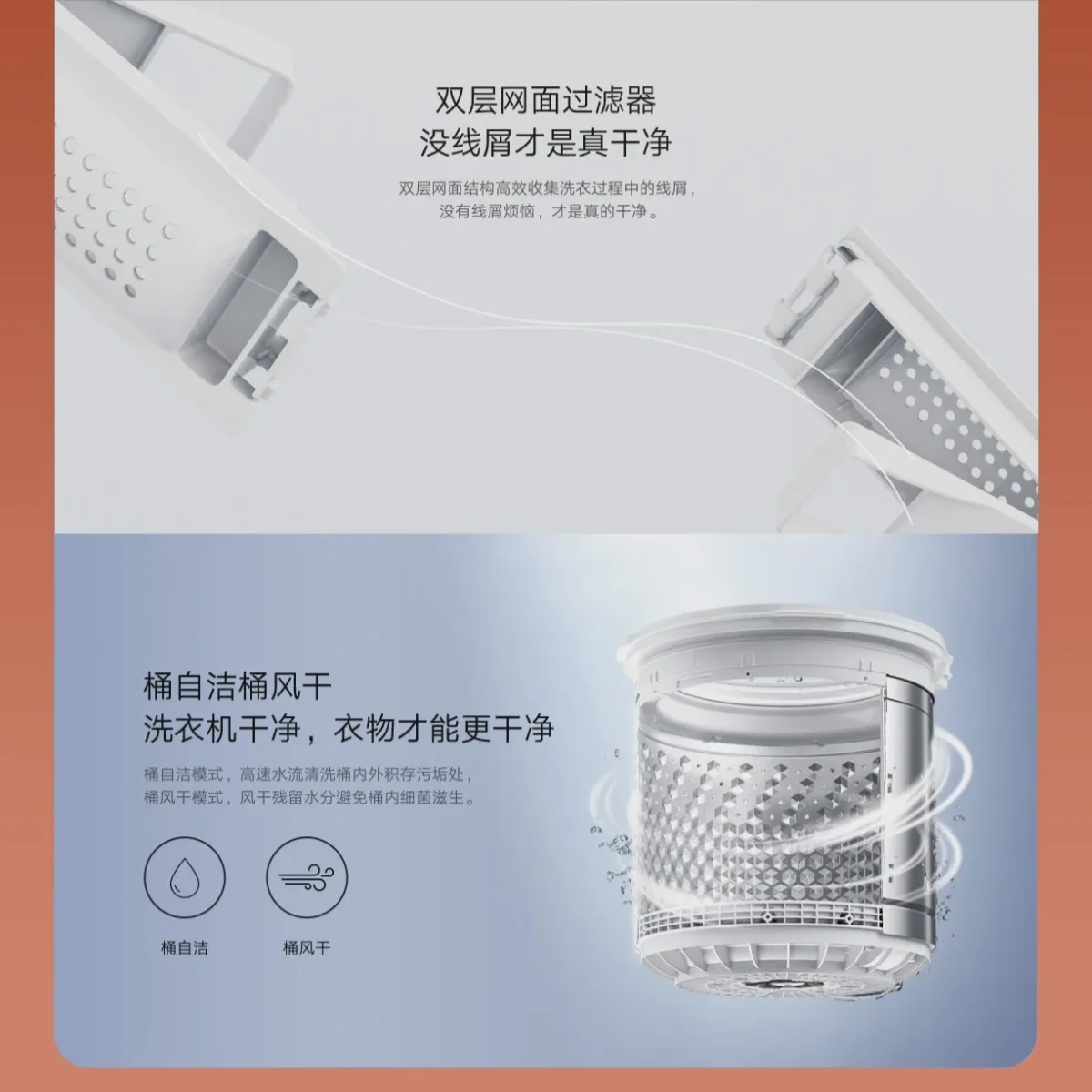 La nueva lavadora Xiaomi Mijia de 6 kg, que lanza la marca por menos de 100 dólares