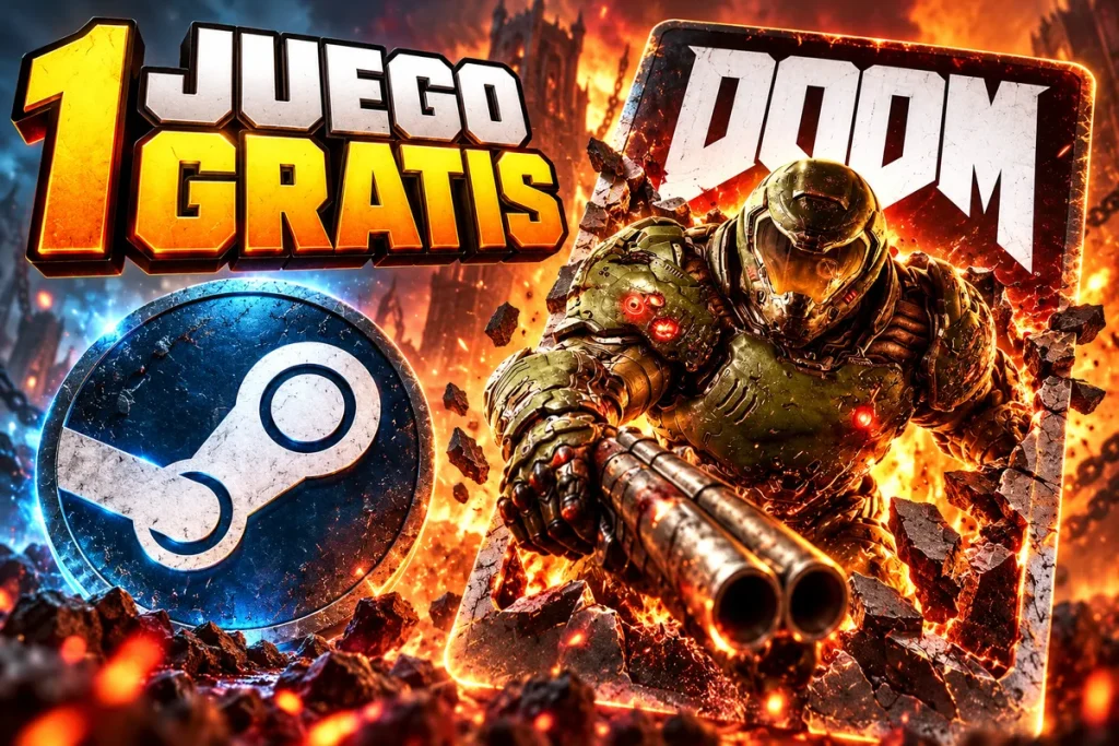 Lenovo regala un gran shooter para Steam el 28 de octubre y será tuyo para siempre Legion Gaming Community DOOM — Lenovo regala un gran shooter para Steam el 28 de octubre y será tuyo para siempre