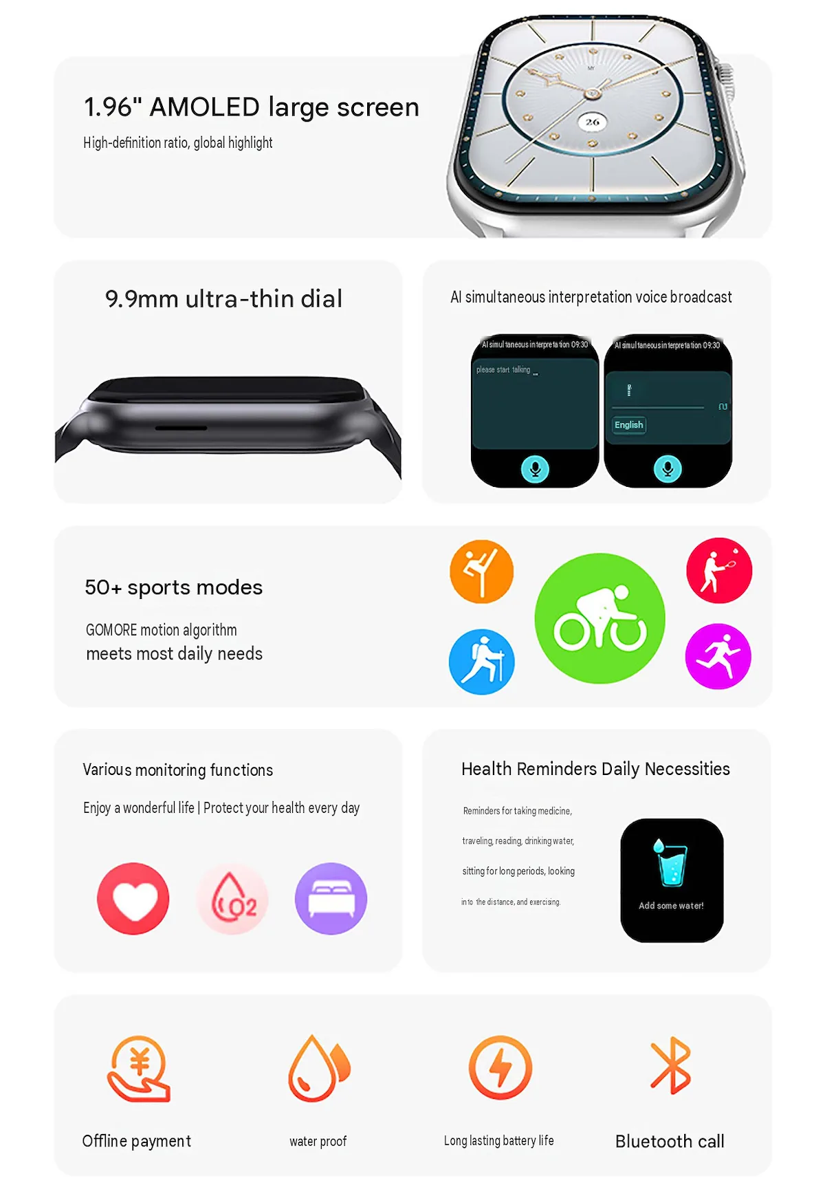 Lenovo Watch Fit 3 — Core highlights of the smartwatch (machine translated)