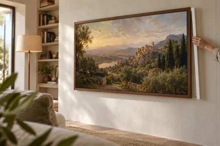 El Gallery TV de LG llega a España con panel QNED MiniLED y marcos magnéticos