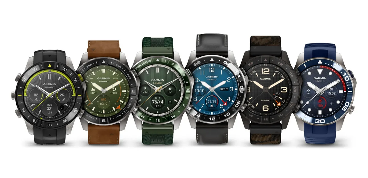 Nueva gama de relojes Garmin Marq Gen 3 de titanio con cristal de zafiro