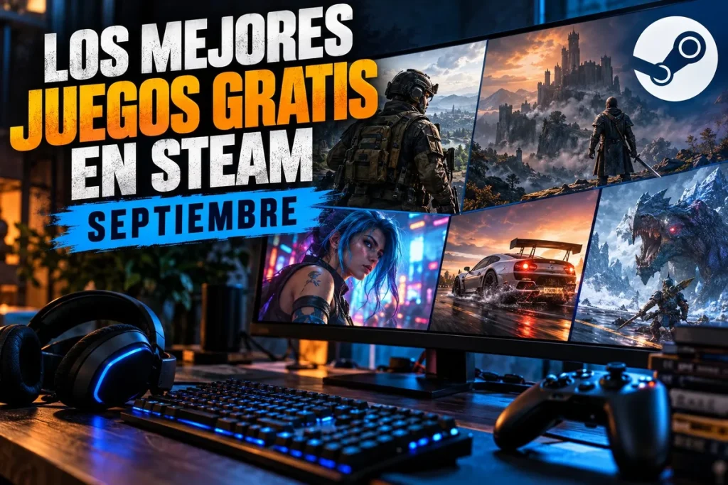 mejores juegos gratis Steam — Los mejores juegos gratis de Steam en septiembre llegan al 100%