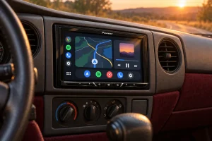 mejores pantallas Android Auto — Pioneer SPH-DA230DAB lidera 6 pantallas para llevar Android Auto a un coche antiguo